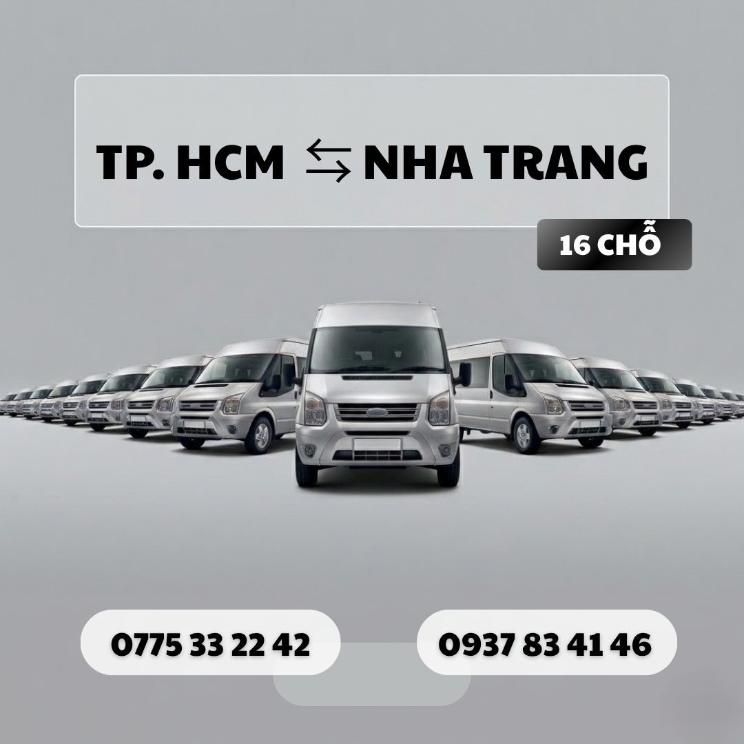Đặt xe Nha Trang 16 chỗ